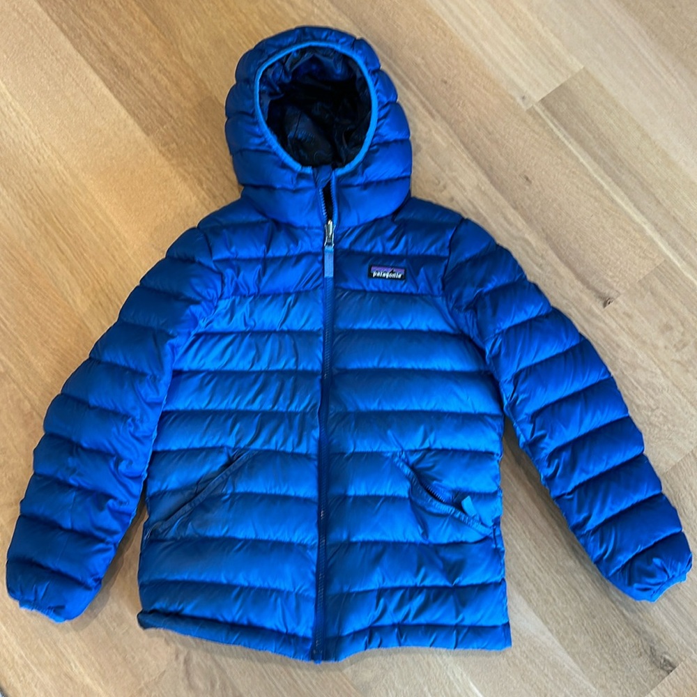 Patagonia Kids' Reversible Down Sweater Hoody